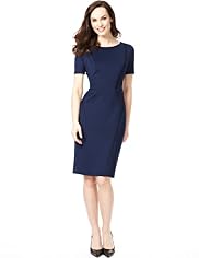 Autograph Drop a Dress Size Banded Dress with Secret Support™