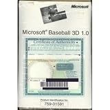 Microsoft Baseball 3d 1998 Edition