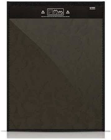 Faraday X-Large Black Hole Bag with Transparent Window