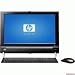 HP Black 20″ TouchSmart 300-1223 All-In-One Desktop PC with AMD Athlon II X2 240e Processor & Windows 7 Home Premium