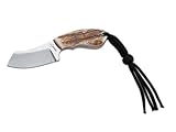 New Boker Plus Vox Rhino Stag Knife Curved Cutting Edge 12c27 Steel Blade Crafted Handle