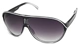 UrbanSpecs Sunglasses - Boutique - Willy B / Frame: Black/White Lens: Grey Gradient