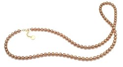 Sparkle Necklace in Burnt Gold