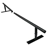 Skate & BMX - Grind Rail - Round -Split - Black