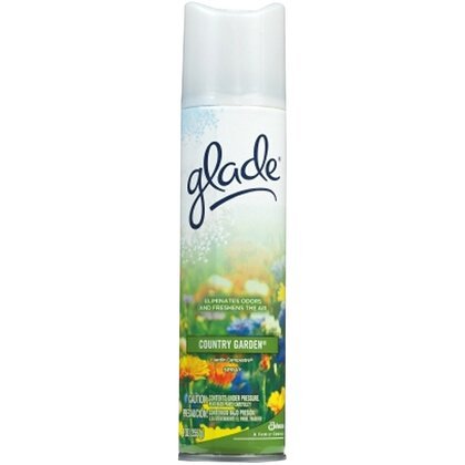 Glade Air Freshener Aerosol Spray-Country Garden-9 oz. (Pack of 6)