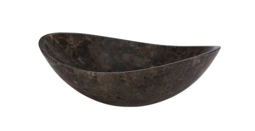 Xylem MAVE158ODE Oval Stone Emperador Marble