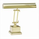 Square Base Solid Brass Piano Lamp