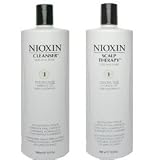 Nioxin System 1 Cleanser & Scalp Therapy DUO Set (33oz each)