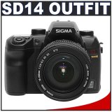 Sigma SD14 14.7MP Digital SLR Camera & Sigma 18-200mm f/3.5-6.3 DC OS Zoom Lens