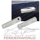 JEEP COMMANDER 06 07 08 CHROME DOOR HANDLES COVERS TRIM