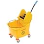Mop Bucket And Wringer Combo - Down Press