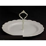 Booths White Majestic Hostess Tray by 