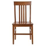 Distressed Walnut Side Chair by JP Products