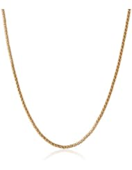 Stainless Steel 250 Popcorn Chain Plated Necklace