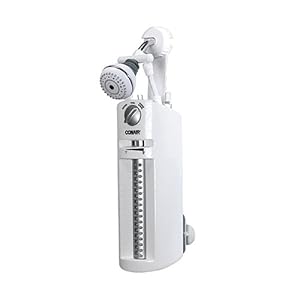 Conair Medium Showerhead - Chrome/ White