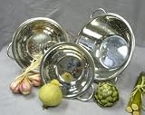 1.5QT, 3QT & 5QT S/S Colander