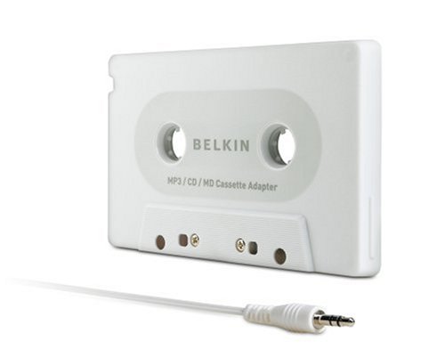 Belkin Cassette Adapter for iPod, MP3 Player, CD Player, and Laptop
