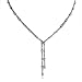 Sterling Silver Diamond Cubic Zirconia Necklace
