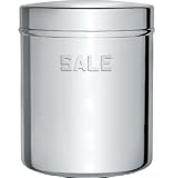 Alessi UTA Salt Jar in Stainless Steel, Mirror Polished 23 oz