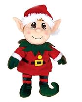 Plush Santas Secret Elf Boy 11"