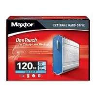 Maxtor A01B120 OneTouch USB 7200 RPM 120 GB External Hard Drive