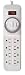 Woods 22575 24-Hour Power Strip Timer, 8-Outlets, 4-Ft
