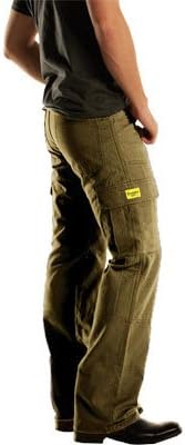 Drayko Jean Men's Cargo Street Motorcycle Pants - Khaki / Size 44