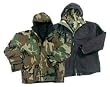 STASHABLE REVERSIBLE GORE-TEX&reg; FABRIC PARKA WOODLAND TO BLACK