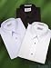 Boys Tuxedo Shirt Laydown Collar No Pleats - Availble White, Ivory, Black