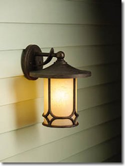 Kichler 9366-AGZ Outdoor Wall 13"H x 10"W x 11"Ext.