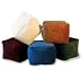 Science of Sleep Suede Cube Footstool - Wine