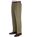 Executive Wool Pleated Front Trouser