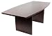 36 x 72 Laminate Boat Shaped Conference Table - SL-MBC3672-BT-MAH-GG