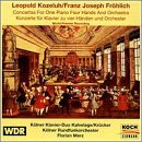 Kozeluh/Fröhlich: Concertos for piano 4-hands