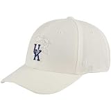 Zephyr Kentucky Wildcats White Vortex Fitted Hat