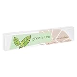 Splendid Specialties Green Tea Dark Chocolate Bar, 2-Ounce Bars (Pack of 6)