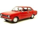 Diecast Model Ford Escort MK1 1971 in Red