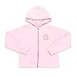 Antigua University of Connecticut Girl's Pink Lucky Long Sleeve Fleece Hoody