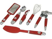Kitchen Aid 6-Piece Gadget Set, Red