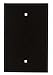 Leviton PJ13 1-Gang Blank Wallplate, Midway Size, Brown