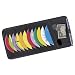 12 CD VISOR HOLDER DVD BLURAY GAME DISC BLACK CASE ORGANIZER STORAGE CAR AUTO TRUCK
