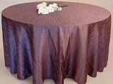 108 Inch Round Crushed Satin Tablecloth Nr