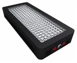 Reef Marine Aquarium 300 watt using LED 6 watt LED Chips New Slimline Design Light Fixture with strongest available White & Blue 6 watt LED Chips for deepest water Penetration Tridacna Clams & SPS Coral Mariculture Aquaculture Propagation highest Par per watt with lowest cost per Lux Single Control