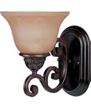 Maxim Lighting 11230SAOI Symphony Wall Sconce, Oil Rubbed Bronze