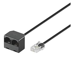 Telefonkabel ISDN Modularverl�ngerung RJ45 Stecker-Buchse 3m
