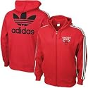 Chicago Bulls adidas Court Series Full Zip Hooded Sweatshirt