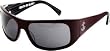 Tres Noir Burgundy Horn DEATH OR GLORY Sunglasses w/ Smoke Lens