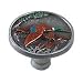On The Wing Ducks Solid Pewter Oval Knob