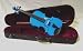 Crystalcello MV450DBL 1/2 Size Violin with Carrying Case + Bow + Accessories - Dark Blue Color