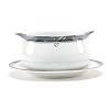 Nikko Ceramics Moonstone Gravy & Stand